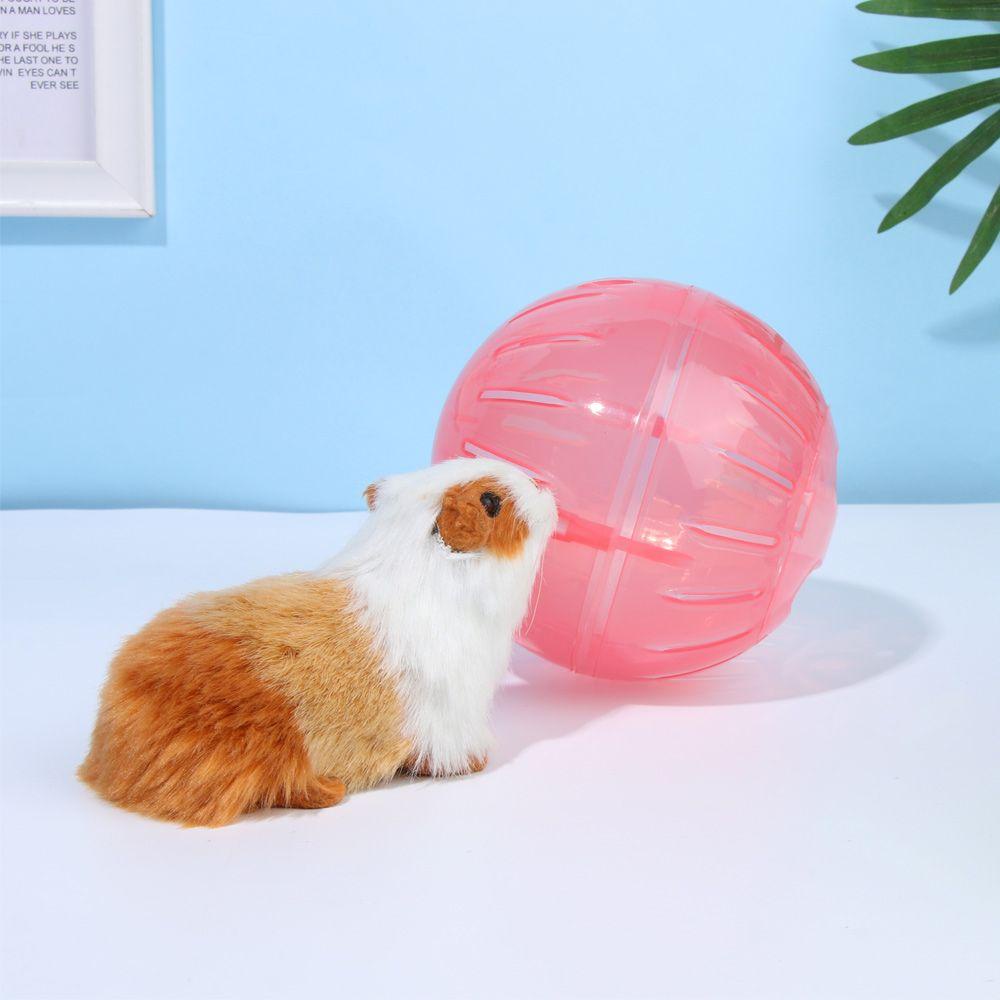 Bóng Chạy Bộ Thể Thao Cho Chuột Hamster|Đồ Chơi Gấu Bông Bằng Lụa Dễ Thương Xinh Xắn