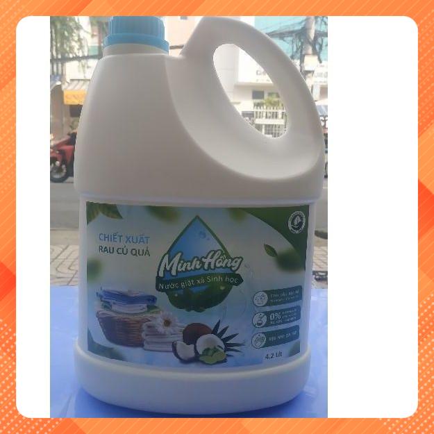 NƯỚC GIẶT ORGANIC MINH HỒNG 4.2 LÍT, NSX 2022/10