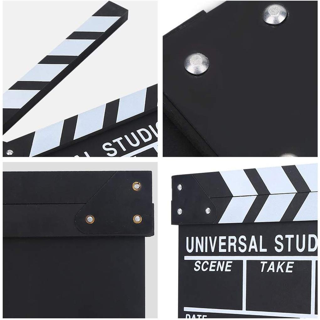 Clapboard Đạo Cụ Quay Phim Có Kẹp