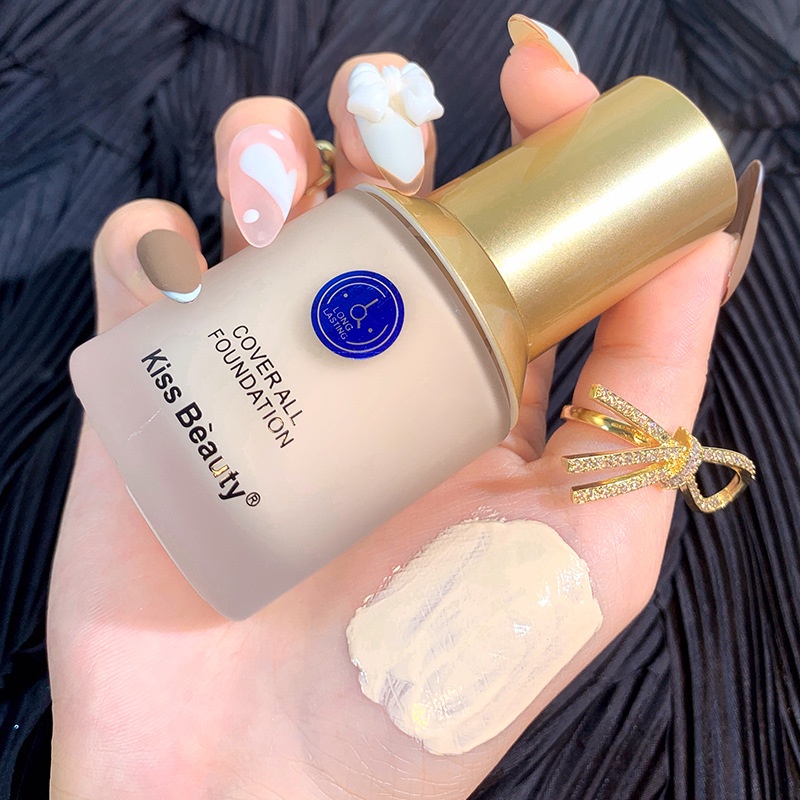 Kem lót nền Kiss Beauty mềm mịn mát da che khuyết điểm sáng da dạng nắp ấn | BigBuy360 - bigbuy360.vn