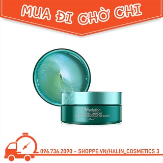 Mặt nạ mắt 💖FREESHIP💖 Mặt Nạ Mắt  JM SOLUTION EYE PATCH Xanh  HALIN56346K Cao Cấp