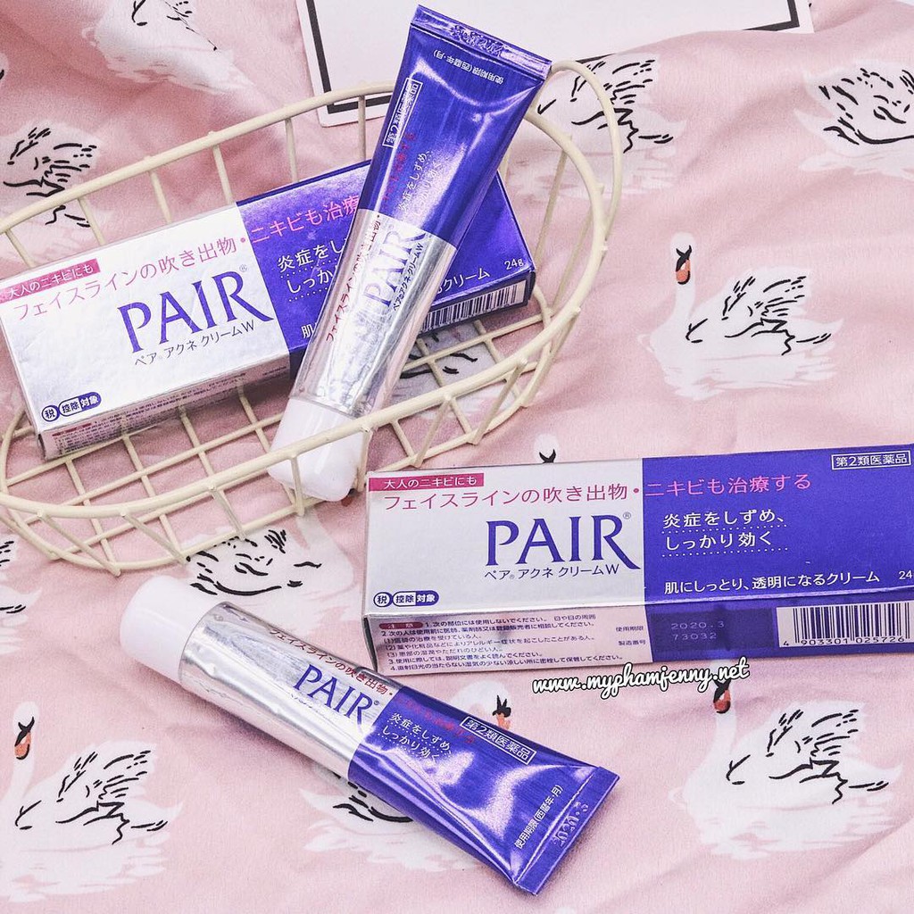 Kem Giảm Mụn Pair Acne W Cream Nhật Bản