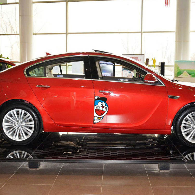 Đề Can Dán Trang Trí Xe Hơi Hình Doraemon Chống Nước