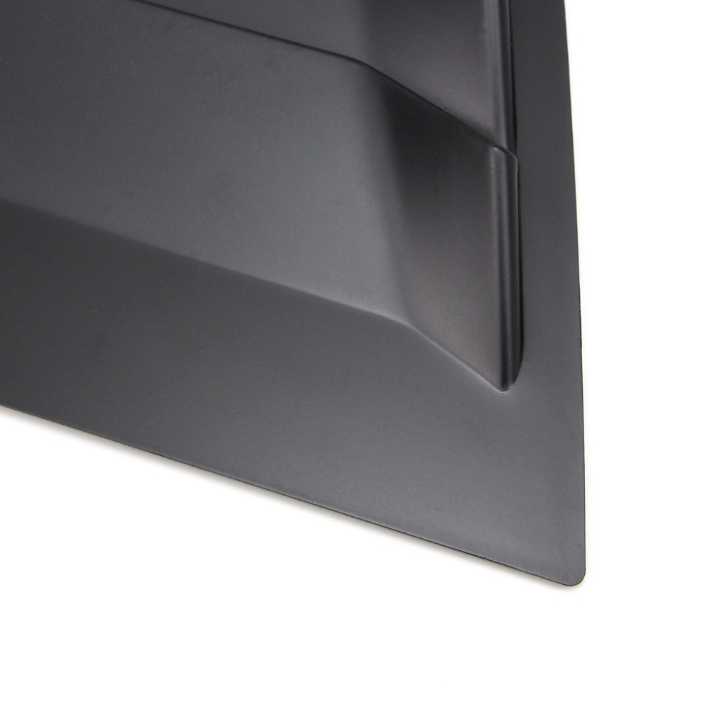 Ốp nhám màu đen thoát khí bọc cửa kính hông xe Mazda 3 Axela 2014 2015 2016 2017 2018