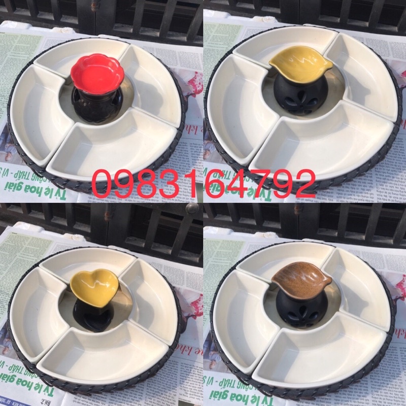 Khay lẩu kem mới
