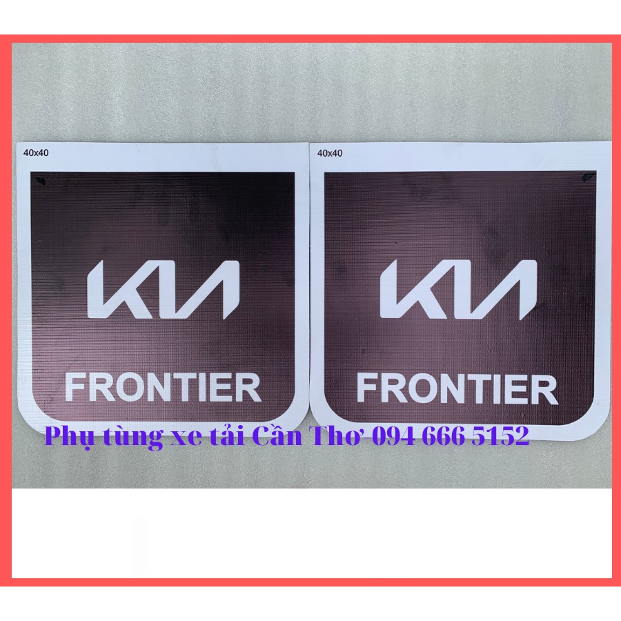 Đôi cao su chắn bùn xe Kia K200, K250, K165, K190, K2700, K3000-KT 40x40 cm