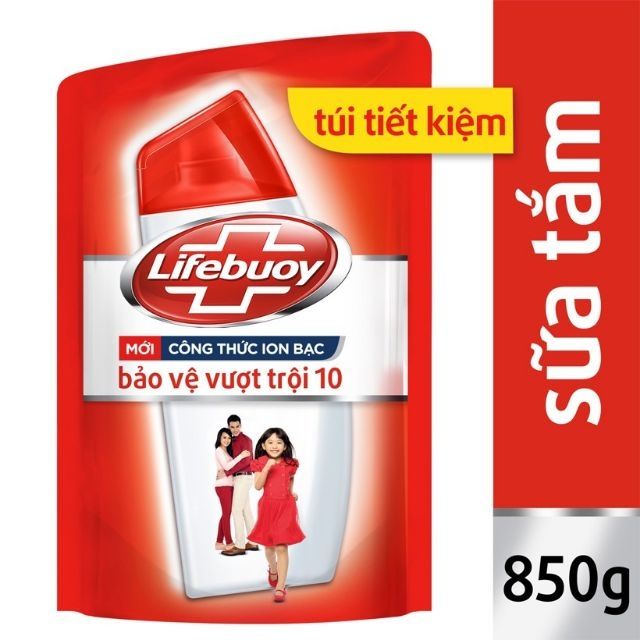 Sữa tắm Lifebouy túi 850g