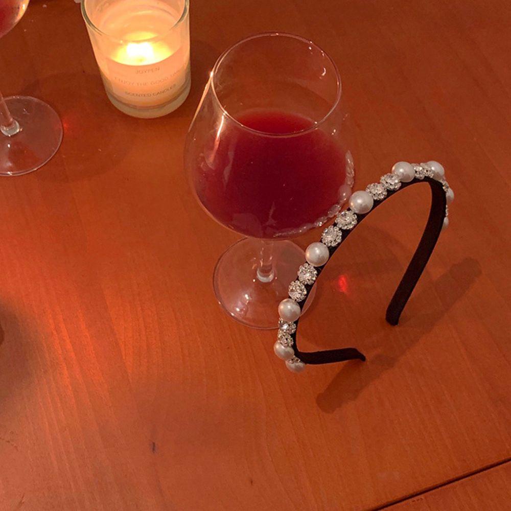 TWINKLE Băng Đô Cài Tóc Rửa Mặt Chống Trượt Phong Cách Vintage Ngọt Ngào Cho Nữ