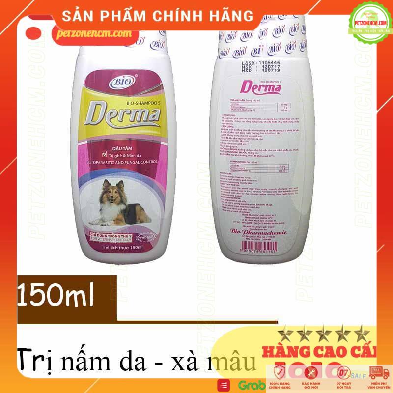 Sữa tắm cho chó mèo Bio Derma 150ml|450ml|500ml 🎀 FREESHIP 20K 🎀 trị ghẻ do Sarcoptes | Demodex | bọ chét | PetZoneHCM