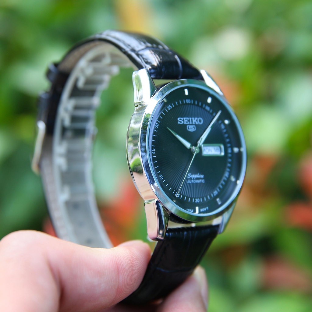 Đồng Hồ - Đồng Hồ Nam Seiko - Dây Da Cao Cấp - Máy Pin Kim Trôi - Hiển Thị 2 Lịch Sang Trọng - Bảo Hành 12 Tháng | BigBuy360 - bigbuy360.vn