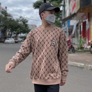 Chính hãng] [Giá hủy diệt] Áo Sweater M.L.B Monogram Diamond Code: 3AMTM0314-43BGD [Rẻ vô địch] [Có sẵn]