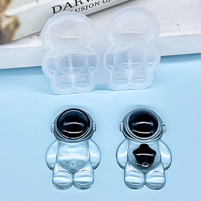 Khuôn Làm Trang Sức Hình Phi Hành Gia Bằng Nhựa Resin