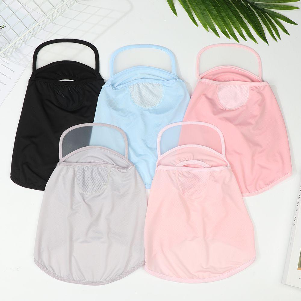 Nón Chống Nắng Kèm Tấm Che Mặt Chống Tia UV Có Thể Gấp Gọn Tiện Dụng Ốp