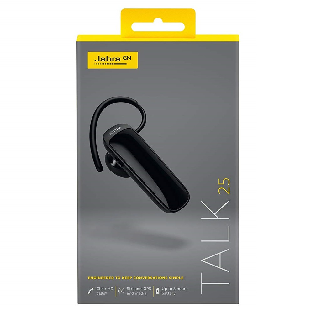 Tai Nghe Bluetooth Đàm Thoại Jabra Talk 5 - Hàng Chính Hãng