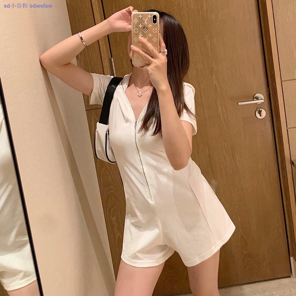 Jumpsuit Ống Rộng Thời Trang Mùa Hè Cá Tính