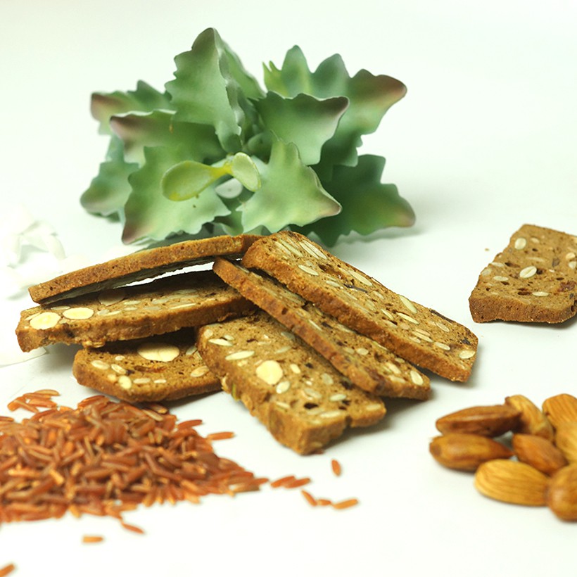 Bánh Biscotti ăn kiêng GUfoods - Lành mạnh, bổ dưỡng, phù hợp eat clean