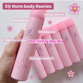 Xịt thơm khử mùi toàn thân rseries
