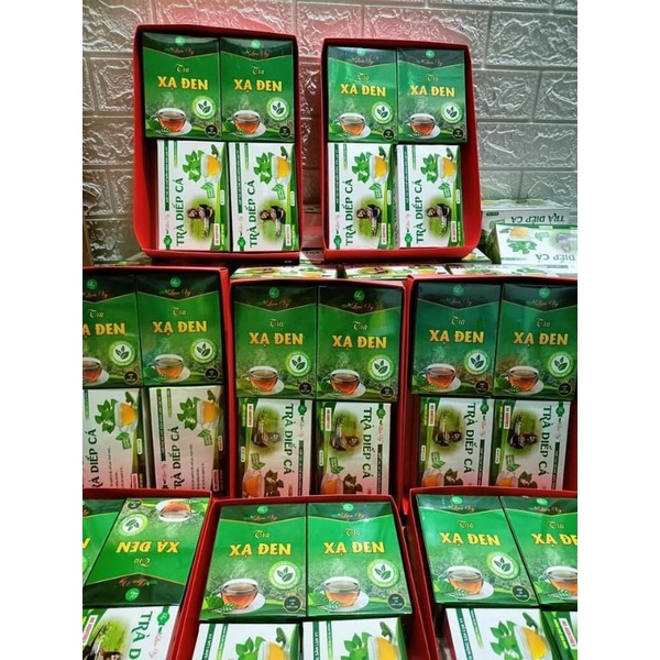 Trà Diếp Cá, hộp 32 gói. Trà túi lọc đầu tiên ở Việt Nam