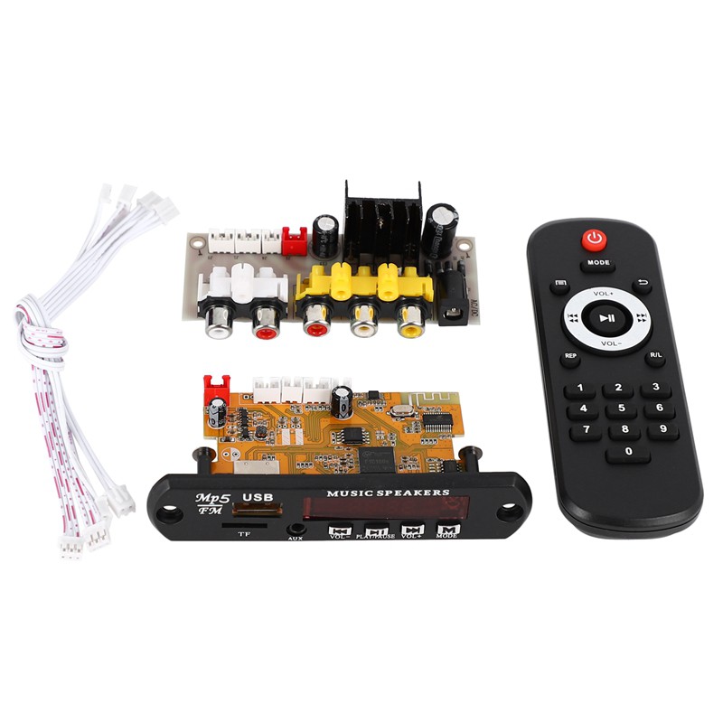 Bảng Mạch Điều Khiển Âm Thanh Hình Ảnh Hd Dts Cvbs Usb Rca Dành Cho Tv Box Ebook Mtv Bluetooth Tf Rf Radio Mp3