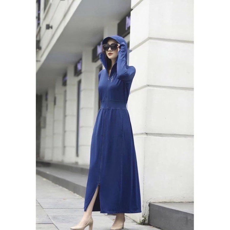 Áo chống nắng toàn thân 2 lớp vải hạt xoàn - HÀNG MỚI VỀ | BigBuy360 - bigbuy360.vn