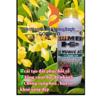 HUMIC ACID 322 PHÂ N BÓ N H ỮU C Ơ DÀNH CHO MỌI CÂY TRỒNG 1lit