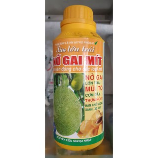 SIÊU LỚN TRÁI NỞ GAI MÍT - CHUYÊN DÙNG CHO CÁC LOẠI MÍT (CHAI 500ML)