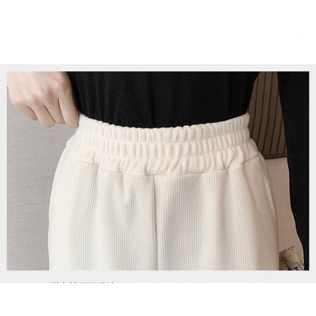 Quần boom nữ nhung tăm bo gấu hàng Quảng Châu dày 3 màu | BigBuy360 - bigbuy360.vn