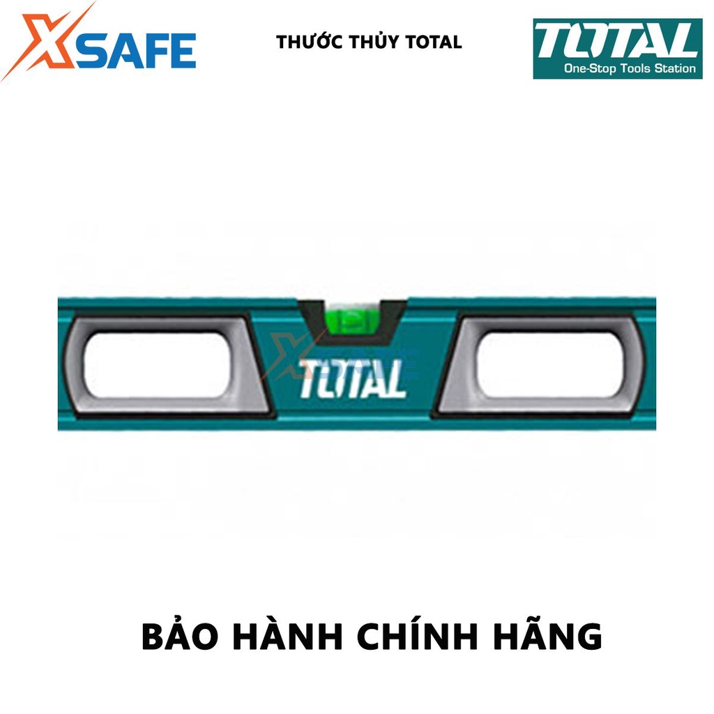 Thước thủy TOTAL Thước nivo chiều dài 80-180cm, độ dày 1.5mm dùng đo góc nghiêng, độ nghiêng, độ dốc - Chính hãng