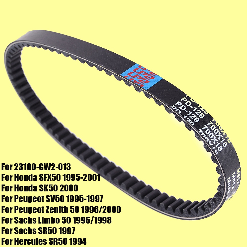 Dây Đai Ổ Đĩa Cho Honda SFX50 SK50 Peugeot SV50 Zenith 50 Sachs Limbo 50 Hercules SR50 for SFX SK SR 50 23100-GW2-013