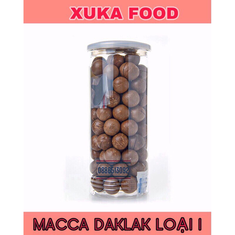 Hạt Macca Daklak 500g nứt vỏ size trung đại chọn lọc kĩ