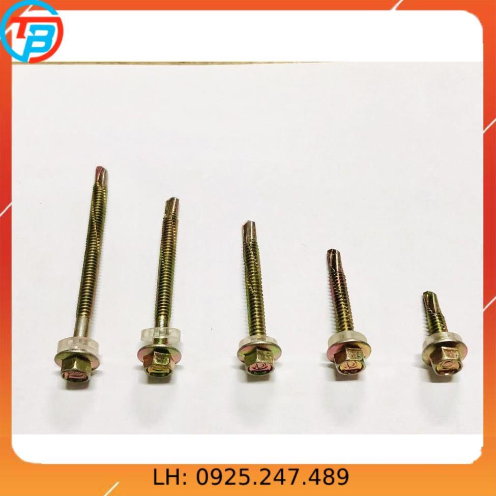 Vít bắn tôn lục giác đầu tự khoan 3 4 5 6 7 (100g) CÁP THÉP Thái Bình VinàN