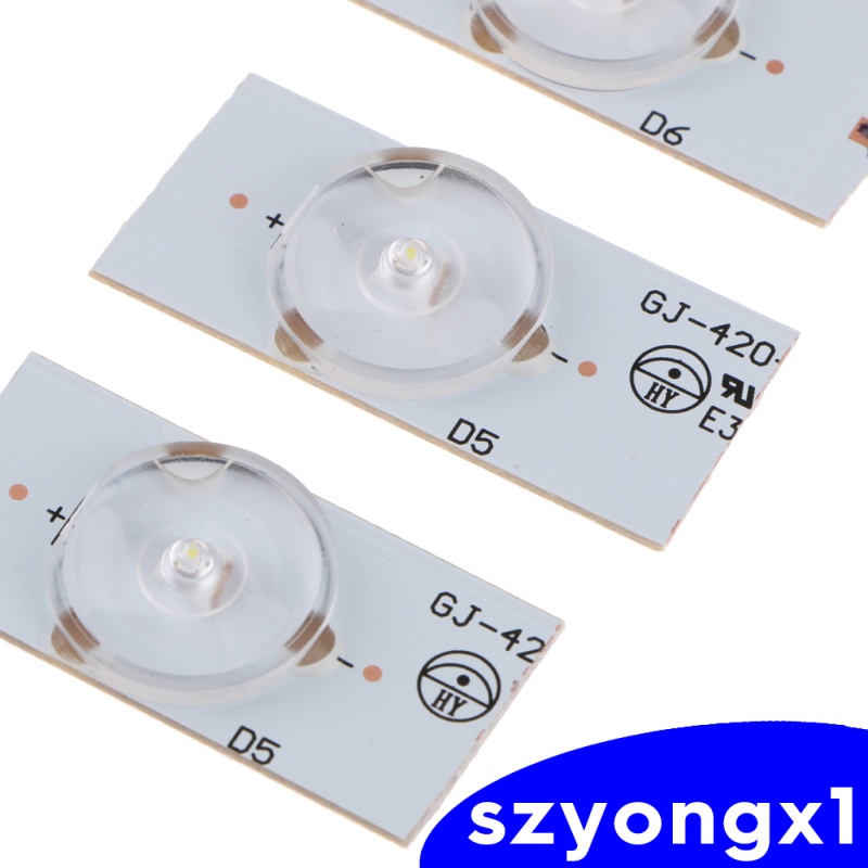 Bộ 20 Đèn Led 6v Smd Với Thấu Kính Cho Tv Led 32-65 Inch