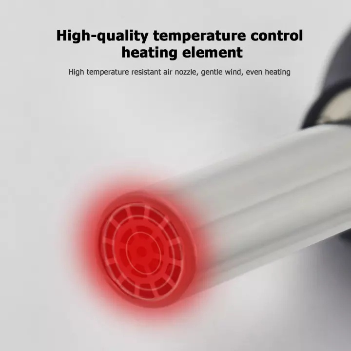 Máy khò nhiệt cầm tay 8018, máy khò màng co 450w công suất, LCD hiển thị nhiệt độ,có thể điều chỉnh nhiệt độ