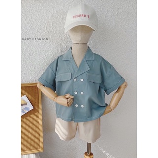 Set sơ mi , bộ sơ mi giả vest cho bé trai