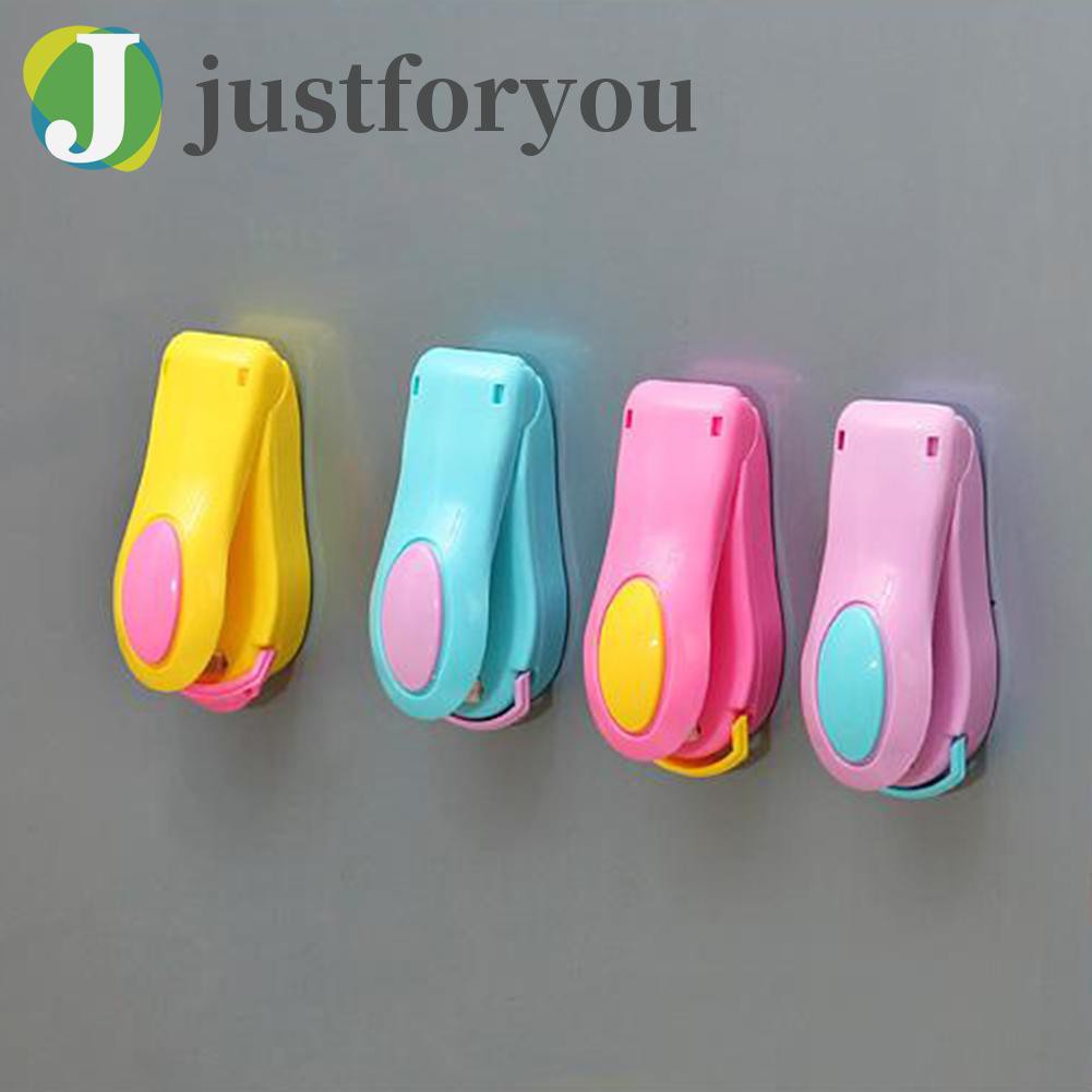 Justforyou Food Heat Sealer Portable Hand Pressing Plastic Package Bag Sealing Machine