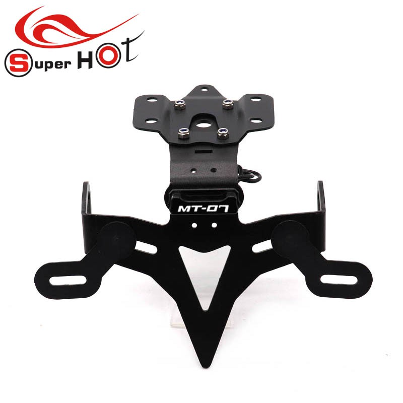 Dành Cho Xe Yamaha MT07 FZ07 FZ-07 MT-07 Phụ Kiện Đuôi Tidy Biển Số Giá Đỡ Cho YAMAHA MT07 FZ-07 MT-