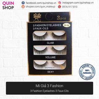 Mi Giả 3 Fashion Eyelashes 3 Faux-Cils