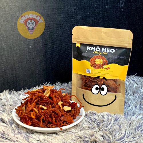 Khô Heo Khô Heo Cháy Tỏi Khô Heo Cay Xé Khô Heo Rẻ Nhất 30G - SNACKAT | BigBuy360 - bigbuy360.vn