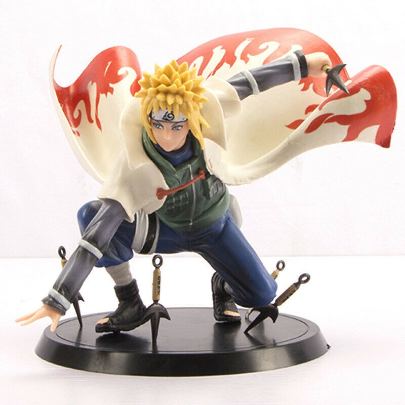 Mô Hình Minato Hokage Đệ Tứ Tóc Vàng 16 CM [Hộp Đẹp]