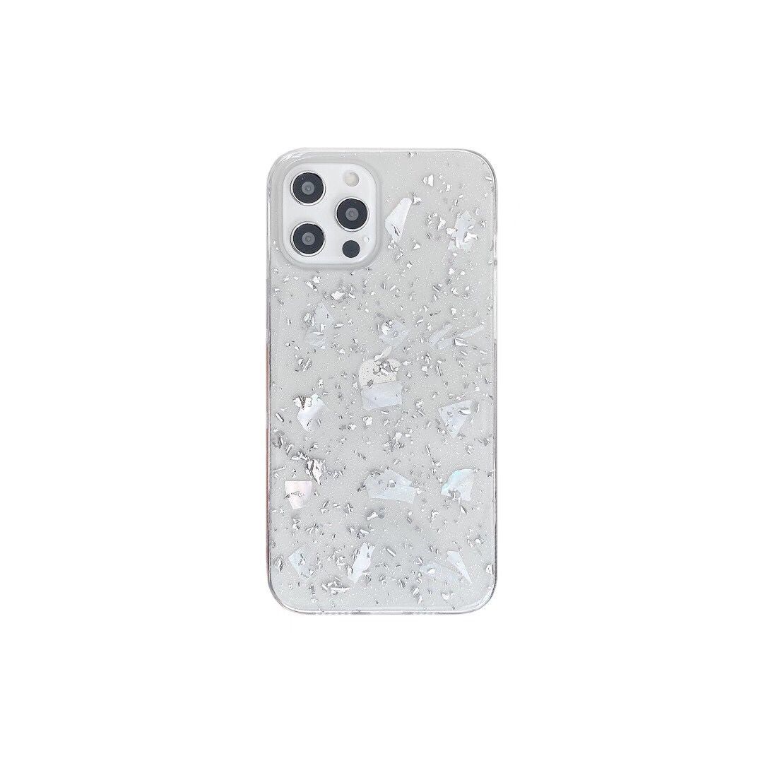 Ốp điện thoại silicone TPU trong suốt chống sốc phối kim tuyến cho IPhone 12Pro Max 11 Pro Max X XS XR XSMAX 7 8 Plus | BigBuy360 - bigbuy360.vn