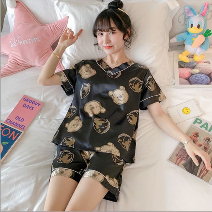 Bộ ngủ bộ pijama xinh xắn vải mềm mịn