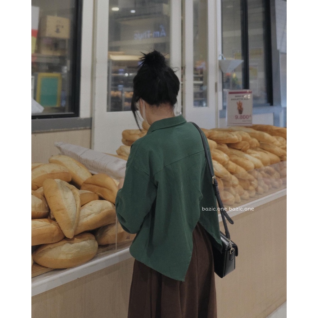 [SMDN] Sơmi Dáng Crop Xẻ Lưng Phong Cách Cá Tính, Sơmi Dài Tay Cách ĐIệu Xẻ Sau 29August | BigBuy360 - bigbuy360.vn