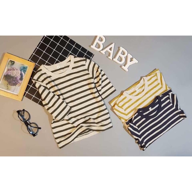 SET ÁO THUN MUJI XUẤT NHẬT CHO BÉ.