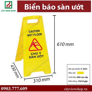 Biển báo chữ A gập