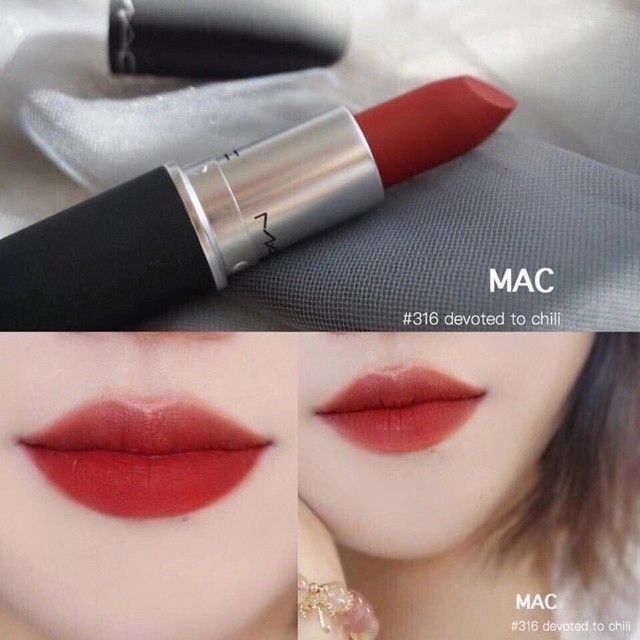(Bill) Son MAC chính hãng RUBY WOO/ CHILI/ LADY DANGER full size- Đủ bill | BigBuy360 - bigbuy360.vn