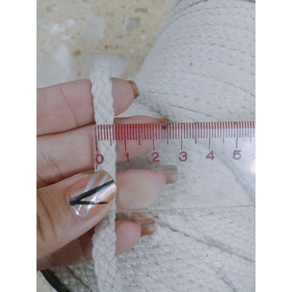 Dây thừng cotton 0,4_0,6cm