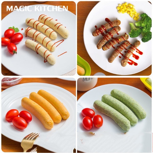 Khuôn Xúc Xích Silicon,Khay Xúc Xích Silicon,Khuôn Làm Bánh Cho Bé