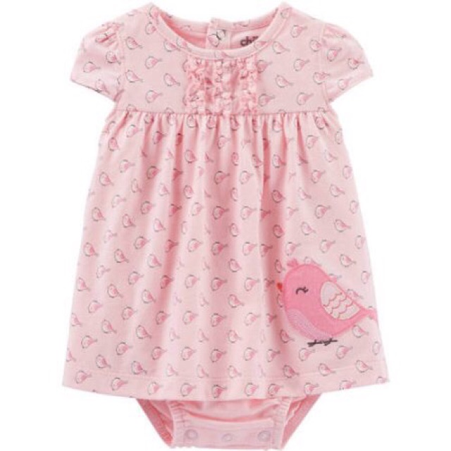 Combo 2 body váy bé gái