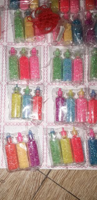 Sét 15 lọ  hoặc 21 lọ kim tuyến 10gam hoặc 6 gam nhiều màu sắc