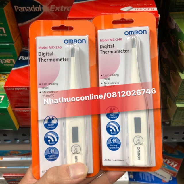✅✅NHIỆT KẾ ĐIỆN TỬ OMROM C246